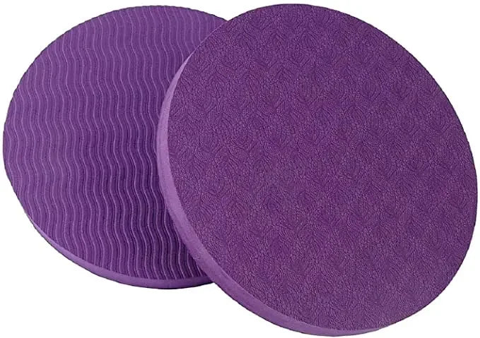 Extra-Thick Yoga Knee Pads (Set of 2) — Cushioned Support for Knees, Elbows & Wrists