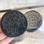 Squishy Handmade Silicone Cookies Fidget Toy Slow Rebound Stress Relief Pinch Decompression Squeeze Toy for Kids Holiday Gifts