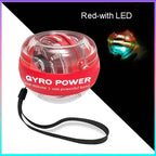 LED Gyro Wrist Power Ball — Auto-Start Arm & Grip Strength Trainer