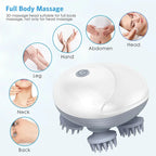 Electric Scalp & Body Massager – Deep Tissue Kneading