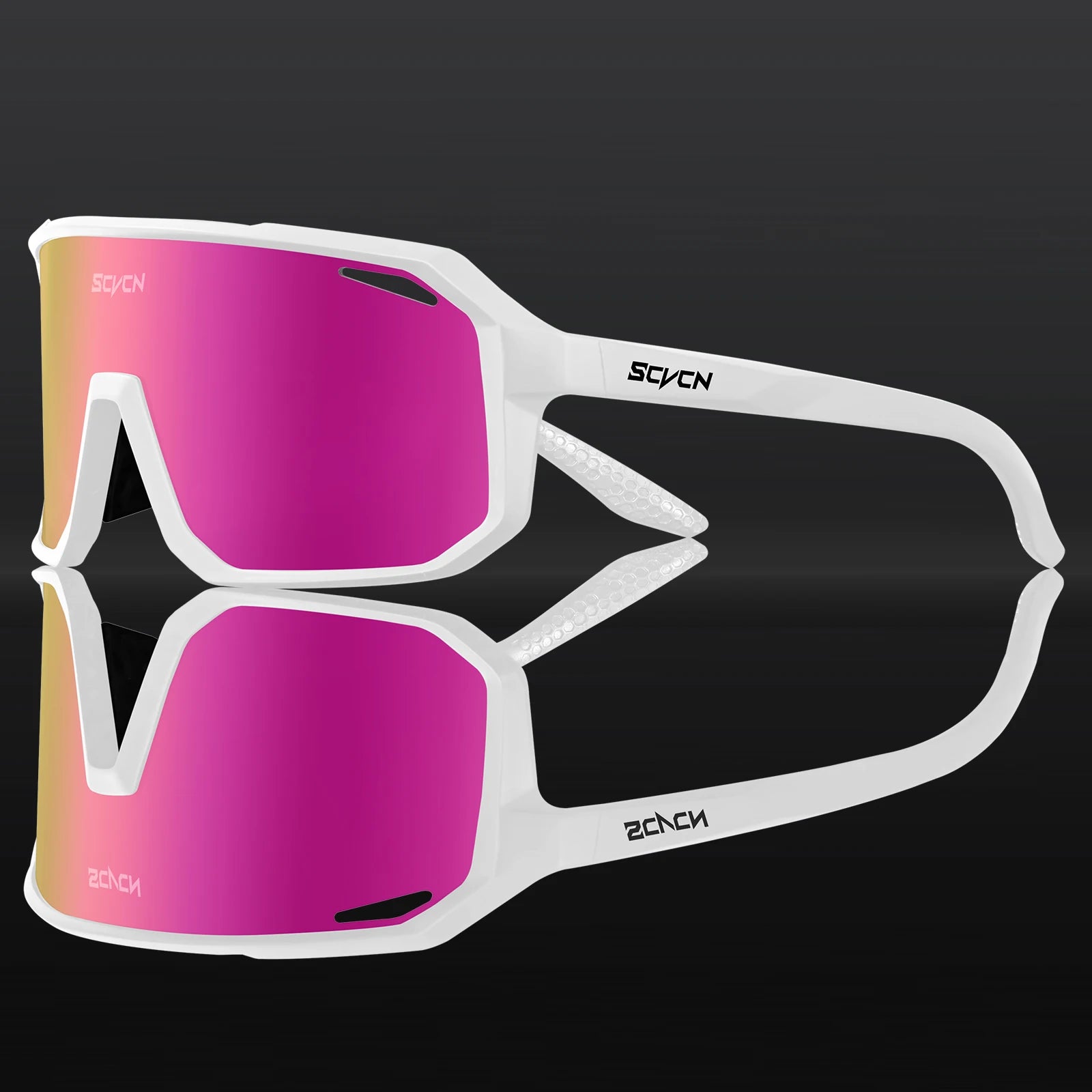 Photochromic Cycling Sunglasses — UV400 Protection, TR-90 Frame, Unisex Sports Eyewear