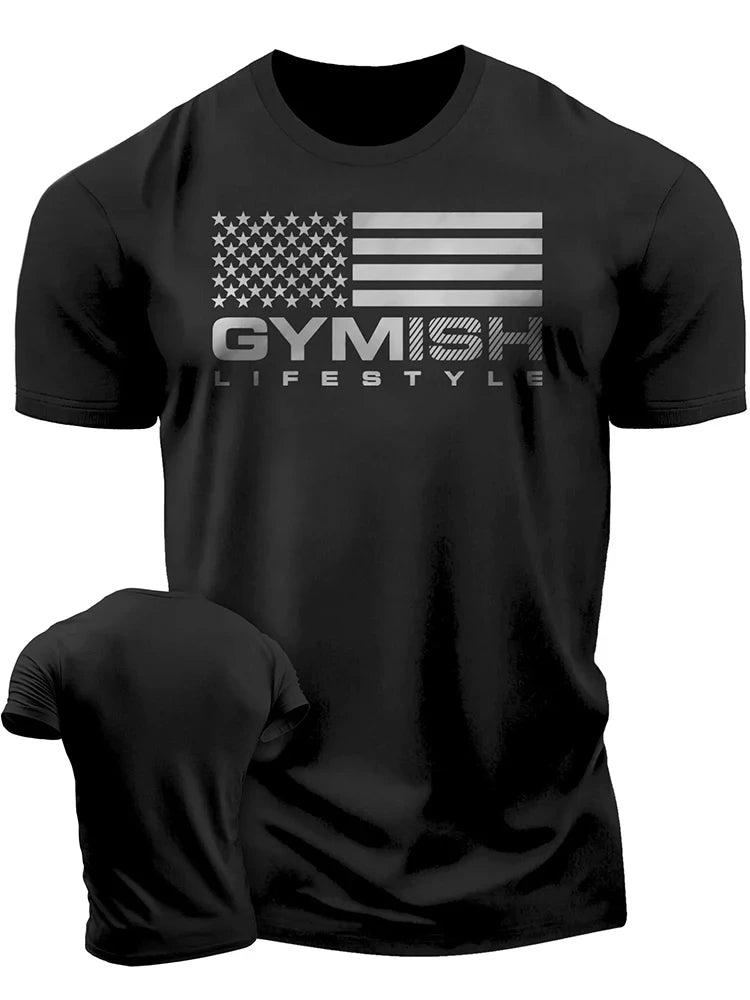 Men's 3D Graphic Print T-Shirt – Casual Fitness Tee | Sizes S–6XL
