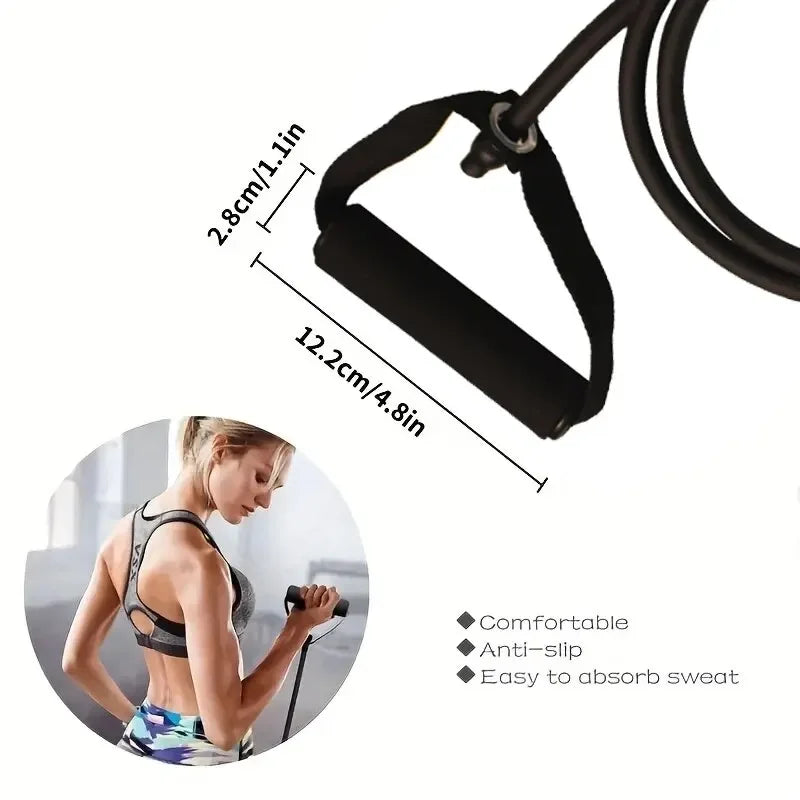 Resistance Bands with Handles – Home & Gym Strength Training Set