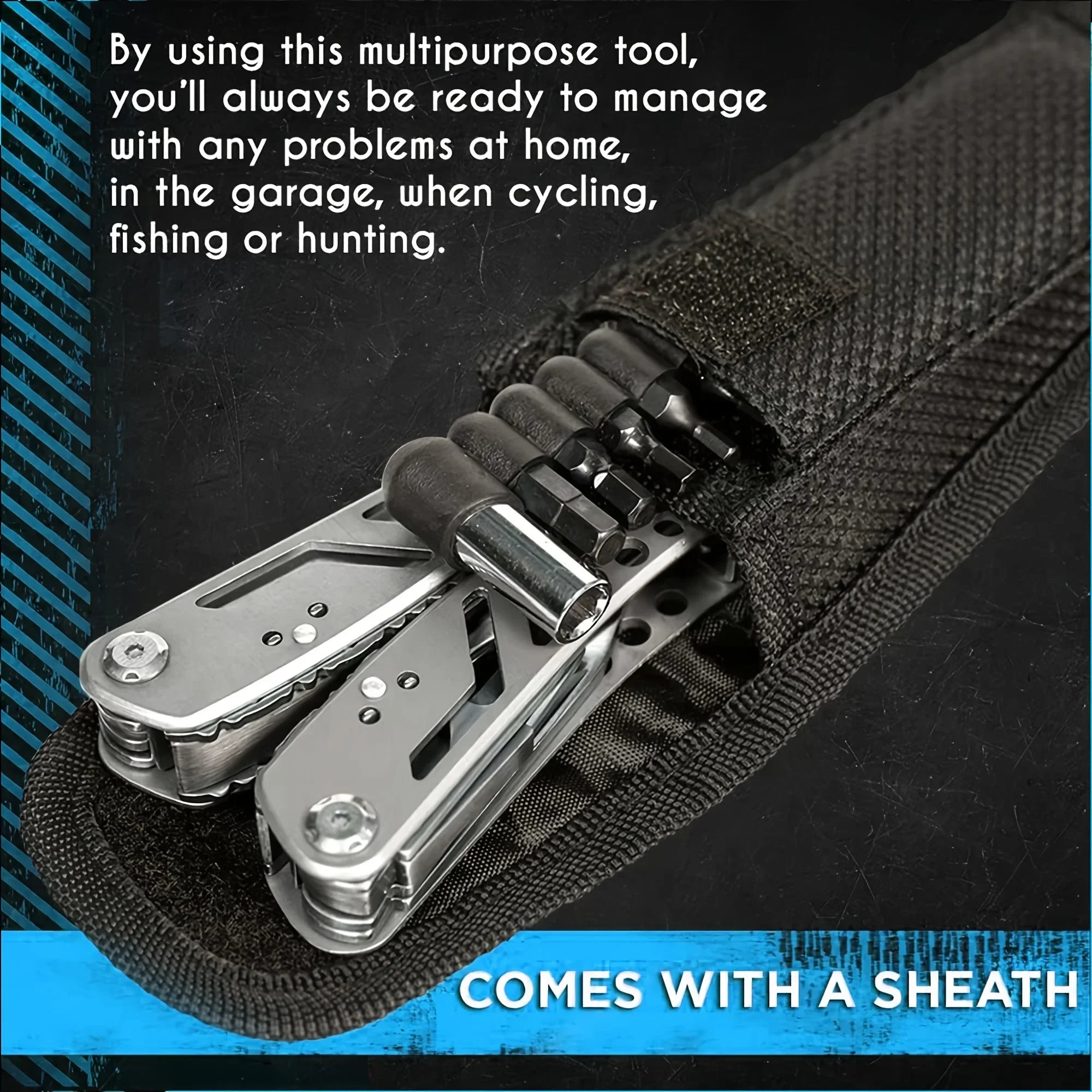 24-in-1 Multitool – Compact Multi-Function Tool