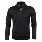 Men's Half-Zip Turtleneck Sweatshirt