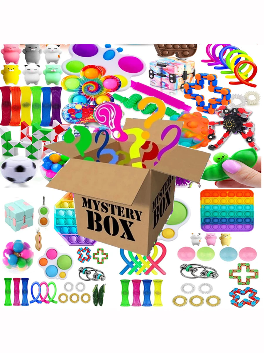 Mystery Fidget Toy Bag for Kids – Sensory & ADHD Set