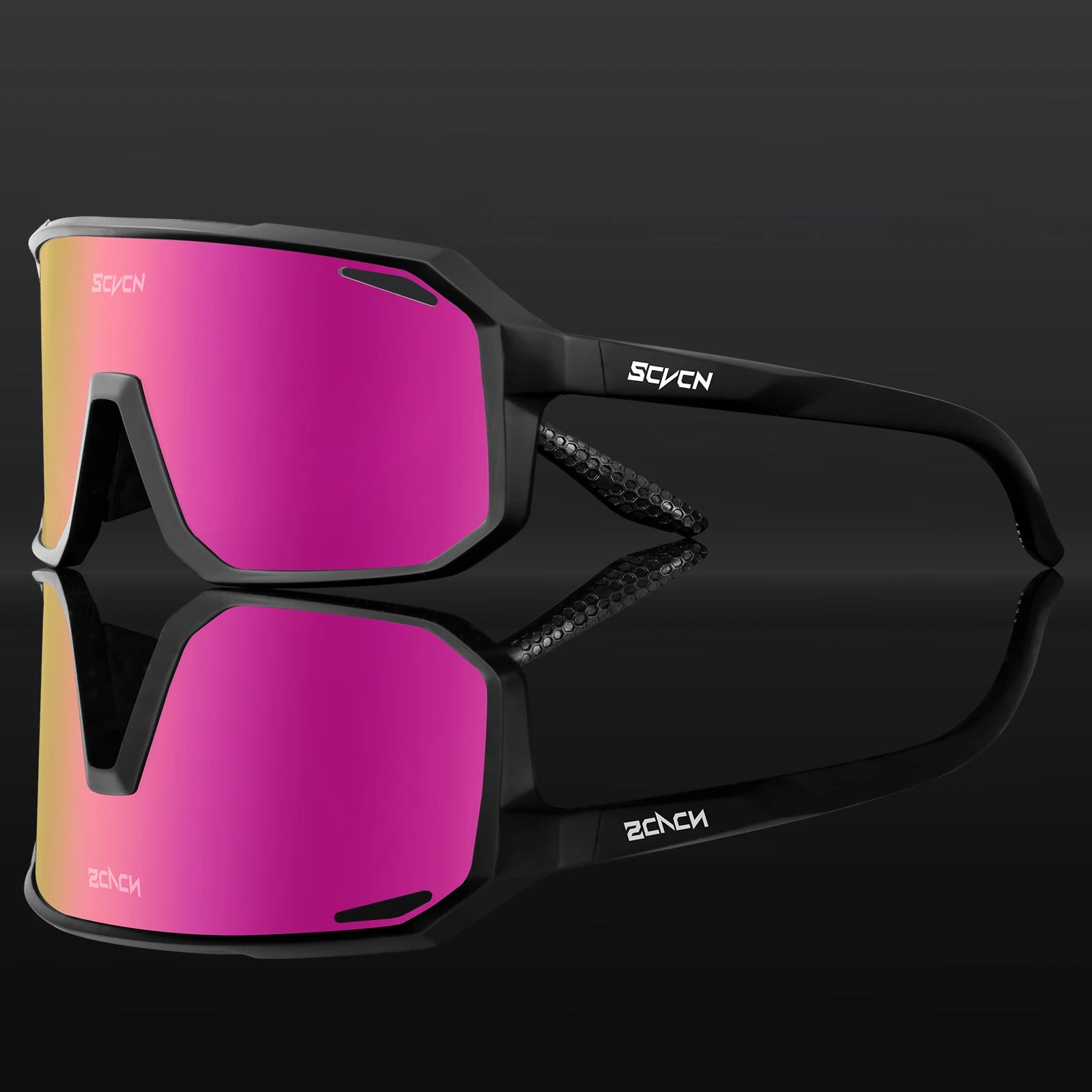 Photochromic Cycling Sunglasses — UV400 Protection, TR-90 Frame, Unisex Sports Eyewear