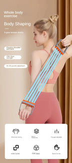 Adjustable Resistance Bands with Grips