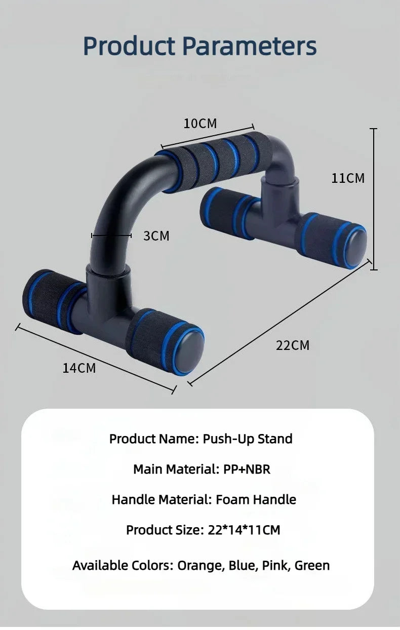 GYM Non-Slip H-Shaped Push Up Bar