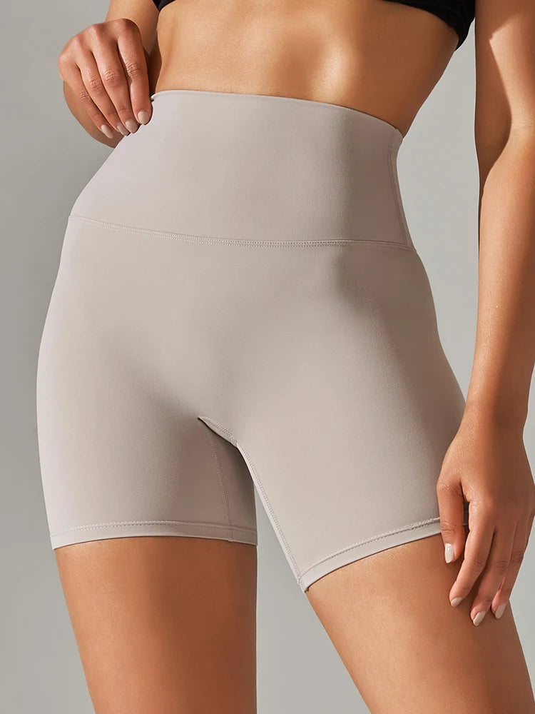 Women's High-Waist Yoga Shorts | Squat-Proof & Quick-Dry