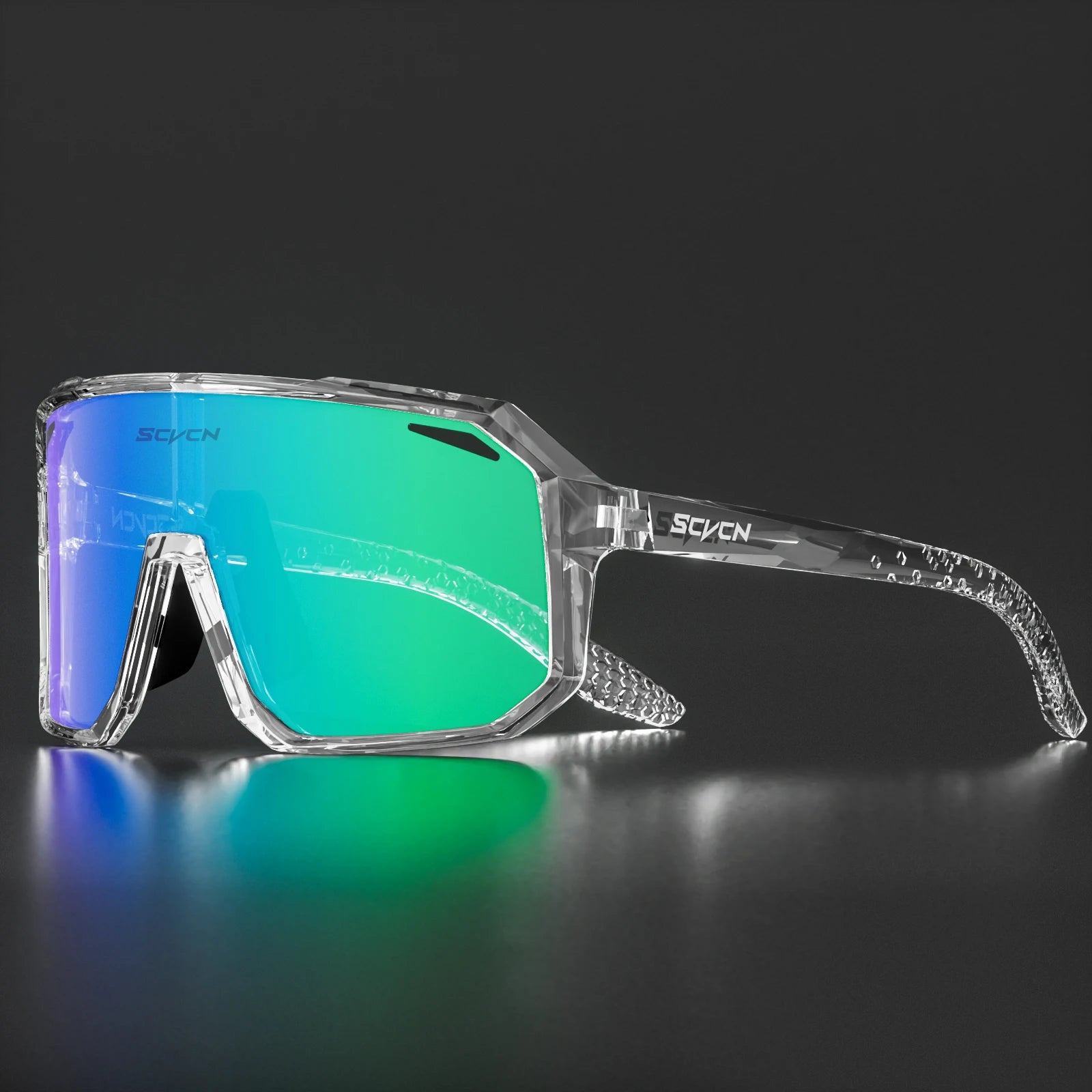 Photochromic Cycling Sunglasses — UV400 Protection, TR-90 Frame, Unisex Sports Eyewear