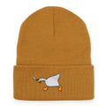 Big Goose Embroidered Knitted Beanie — Unisex Winter Hat | 17 Colors