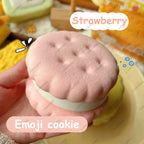 Realistic Mousse Cake Squishy Toy – Slow-Rising Stress Reliever