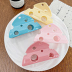 Women's Claw Hair Clips Cute Cheese Hair Accessories