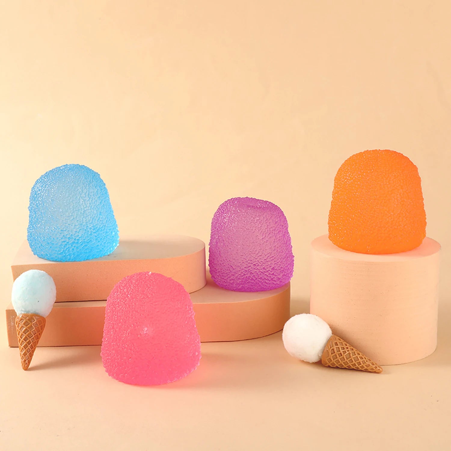 Maltose Slow-Rebound Stress Relief Ball – Satisfying Squeeze Toy with Music