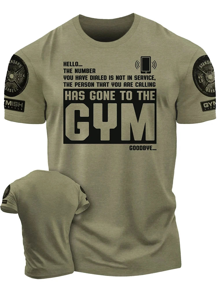 Men's 3D Graphic Print T-Shirt – Casual Fitness Tee | Sizes S–6XL