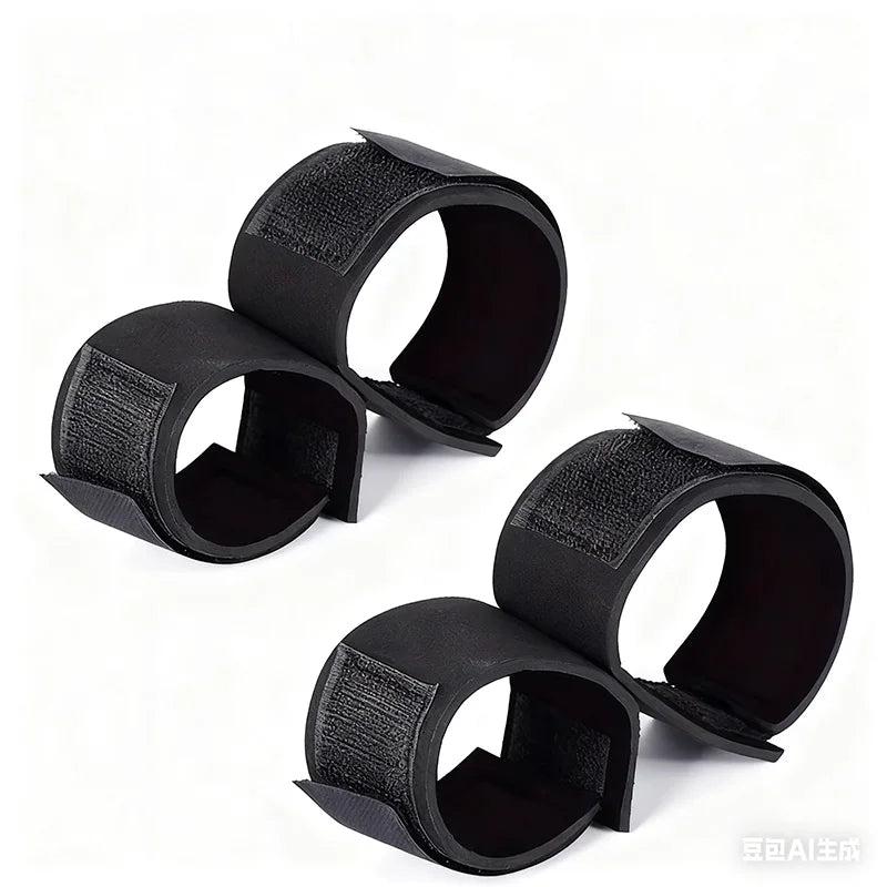 Soft Restraint Cuffs Set | Adjustable Handcuffs & Ankle Cuffs | BDSM Bondage Kit