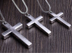 100% Solid S925 Sterling Silver Cross Pendant