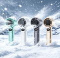 Mini Bladeless Handheld Fan | 120 Wind Speeds | USB Rechargeable Eyelash Fan
