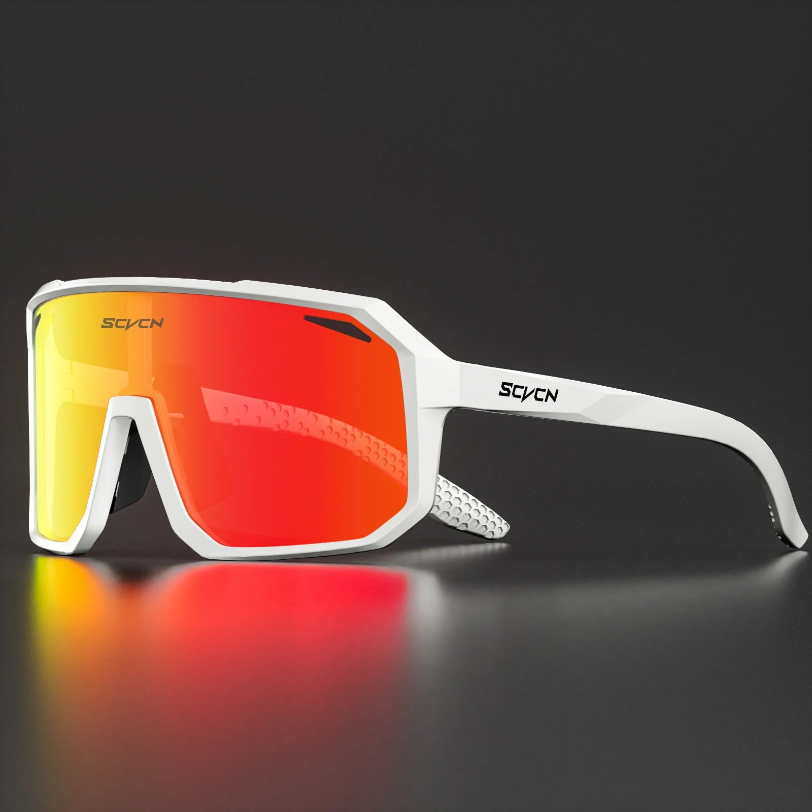 Photochromic Cycling Sunglasses — UV400 Protection, TR-90 Frame, Unisex Sports Eyewear