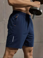 Men's Elastic Waist Sports Shorts