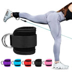 Padded Ankle Straps for Cable Machines