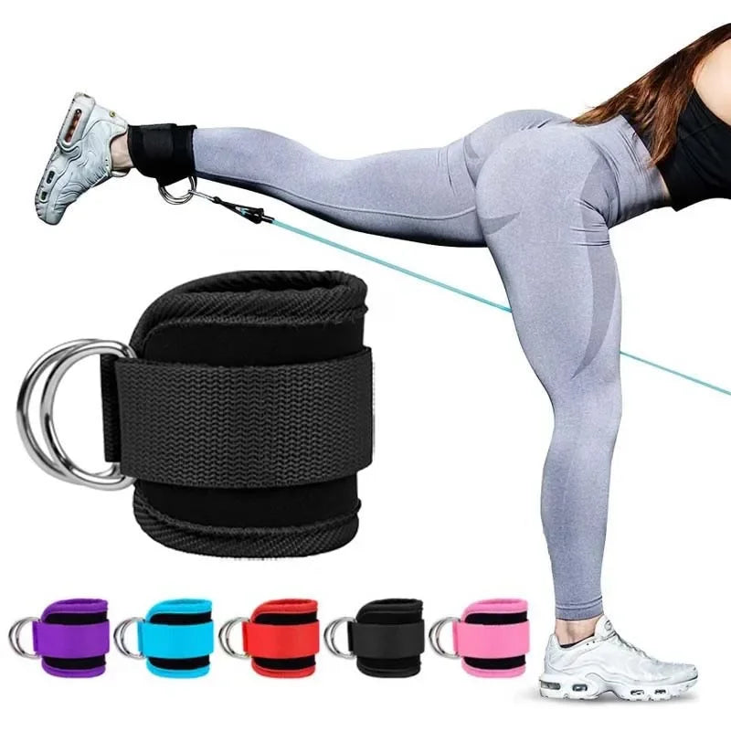 Padded Ankle Straps for Cable Machines