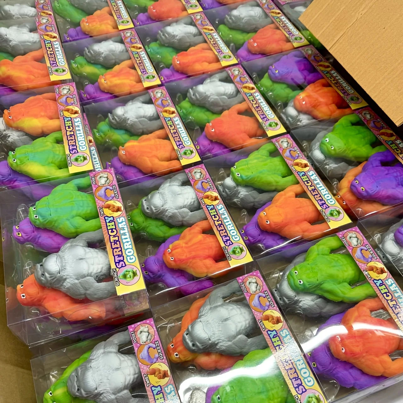 Stretchy Gorilla Monkey Fidget Toy – Squishy Stress & Anxiety Relief