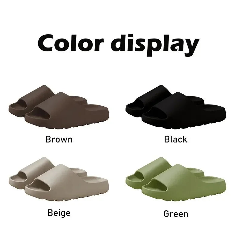 Cloud Comfort EVA Platform Slides — Unisex Beach & Everyday Sandals