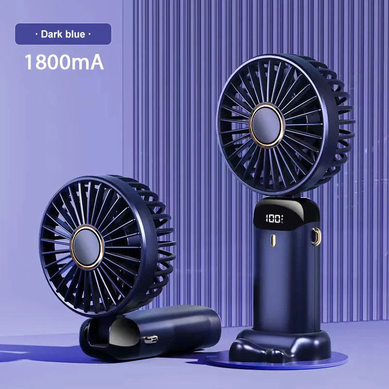 Portable Mini Fan With 5 Speeds