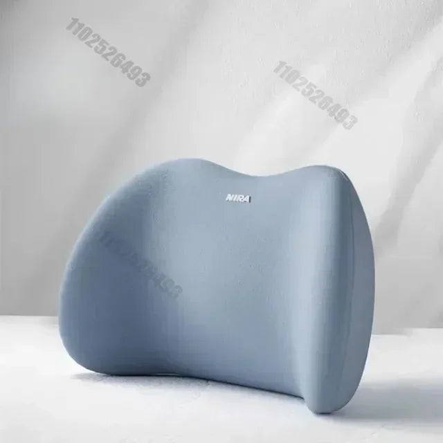 Ergonomic Memory Foam Car Seat & Lumbar Cushion Set