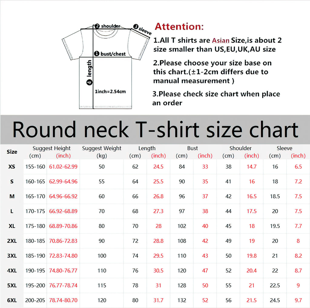 Men's 3D Graphic Print T-Shirt – Casual Fitness Tee | Sizes S–6XL