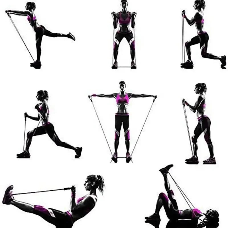 Resistance Bands with Handles – Home & Gym Strength Training Set