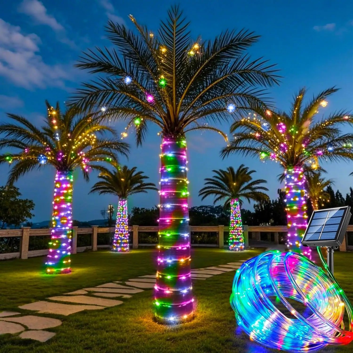 Outdoor Solar String Lights