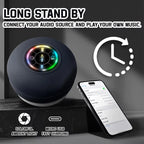 Waterproof Bluetooth Shower Speaker with Suction Cup & Hands-Free Calling