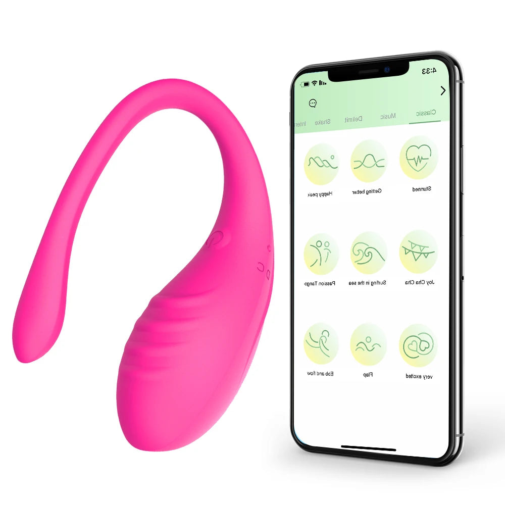 APP Controlled Vibrators