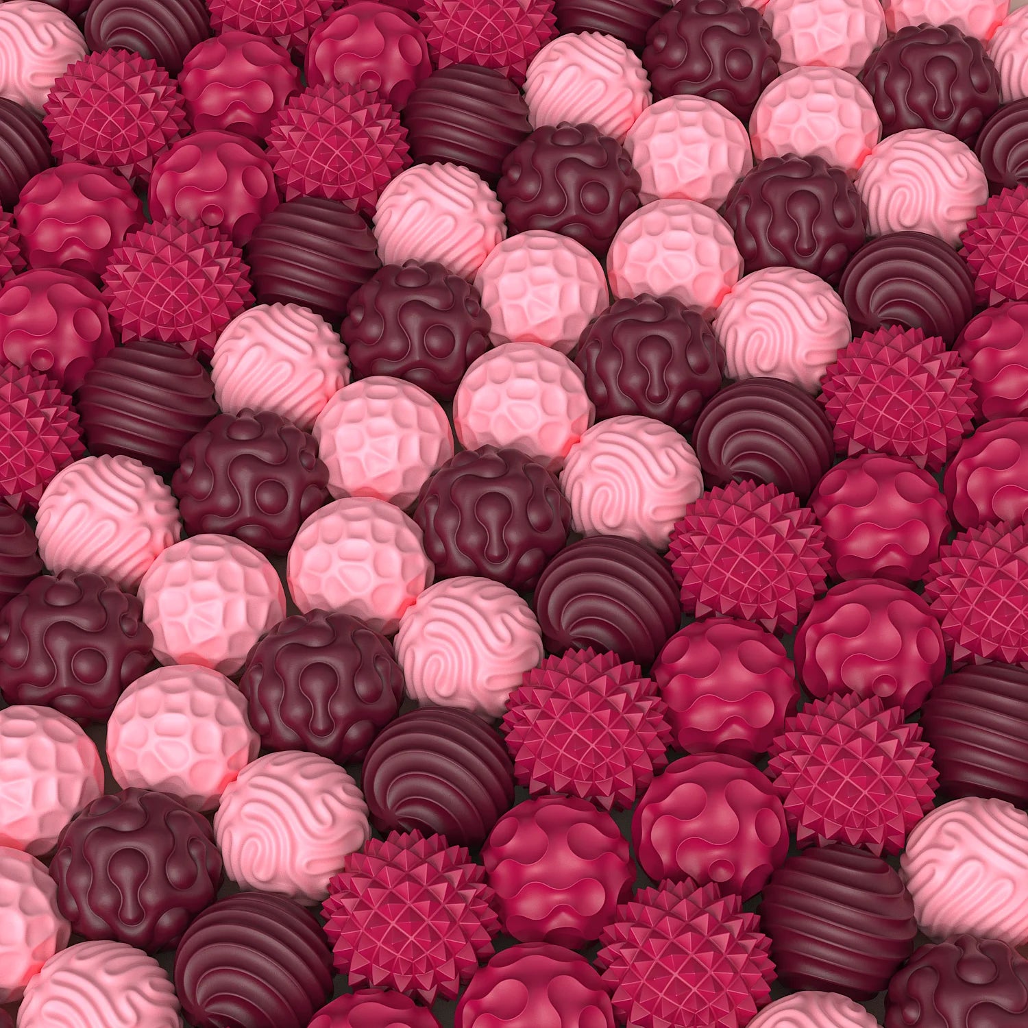 Magnetic Silicone Fidget Balls – Stress Relief & Focus Toy