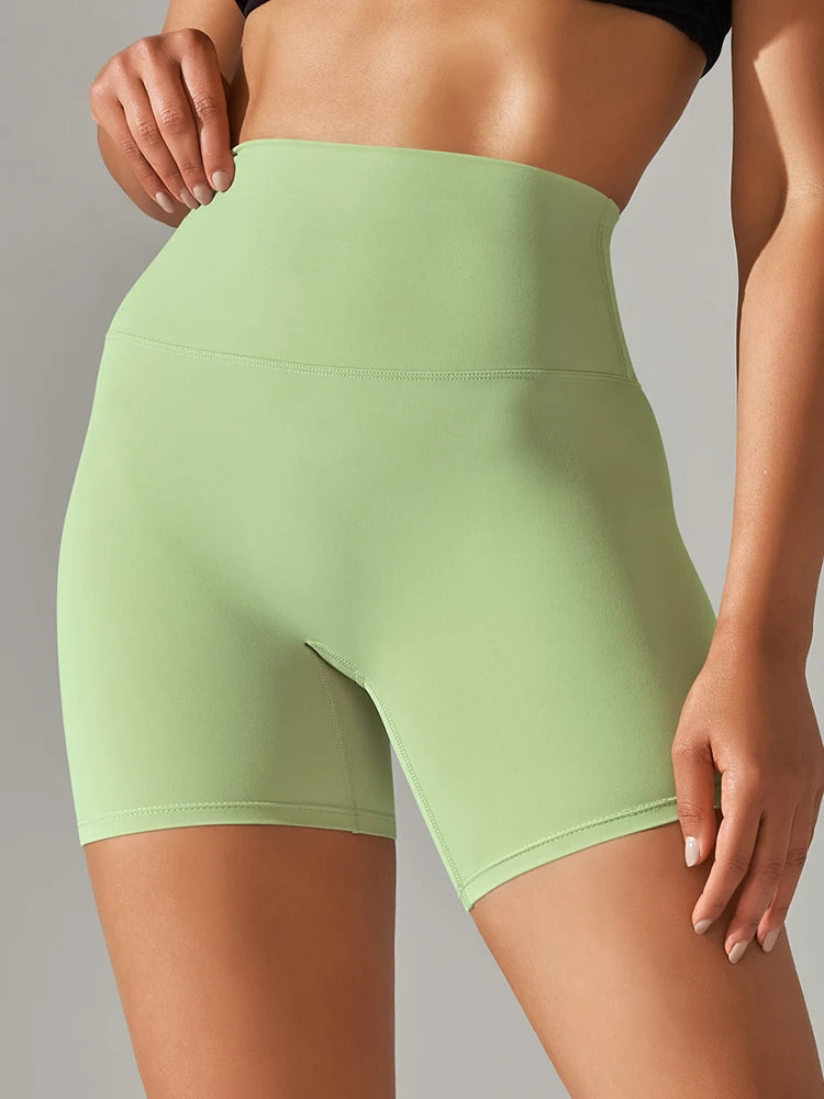 Women's High-Waist Yoga Shorts | Squat-Proof & Quick-Dry