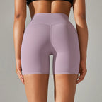 Women's High-Waist Yoga Shorts | Squat-Proof & Quick-Dry