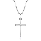 Cross Necklace Silver and Gold