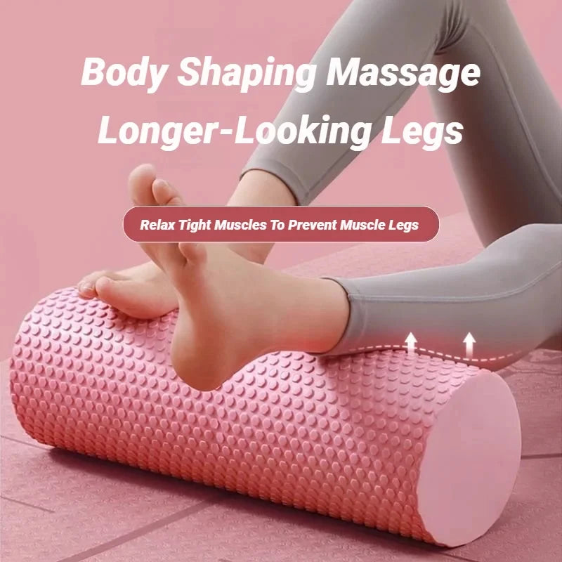 Hexagonal EVA Foam Roller for Pilates & Home Workouts