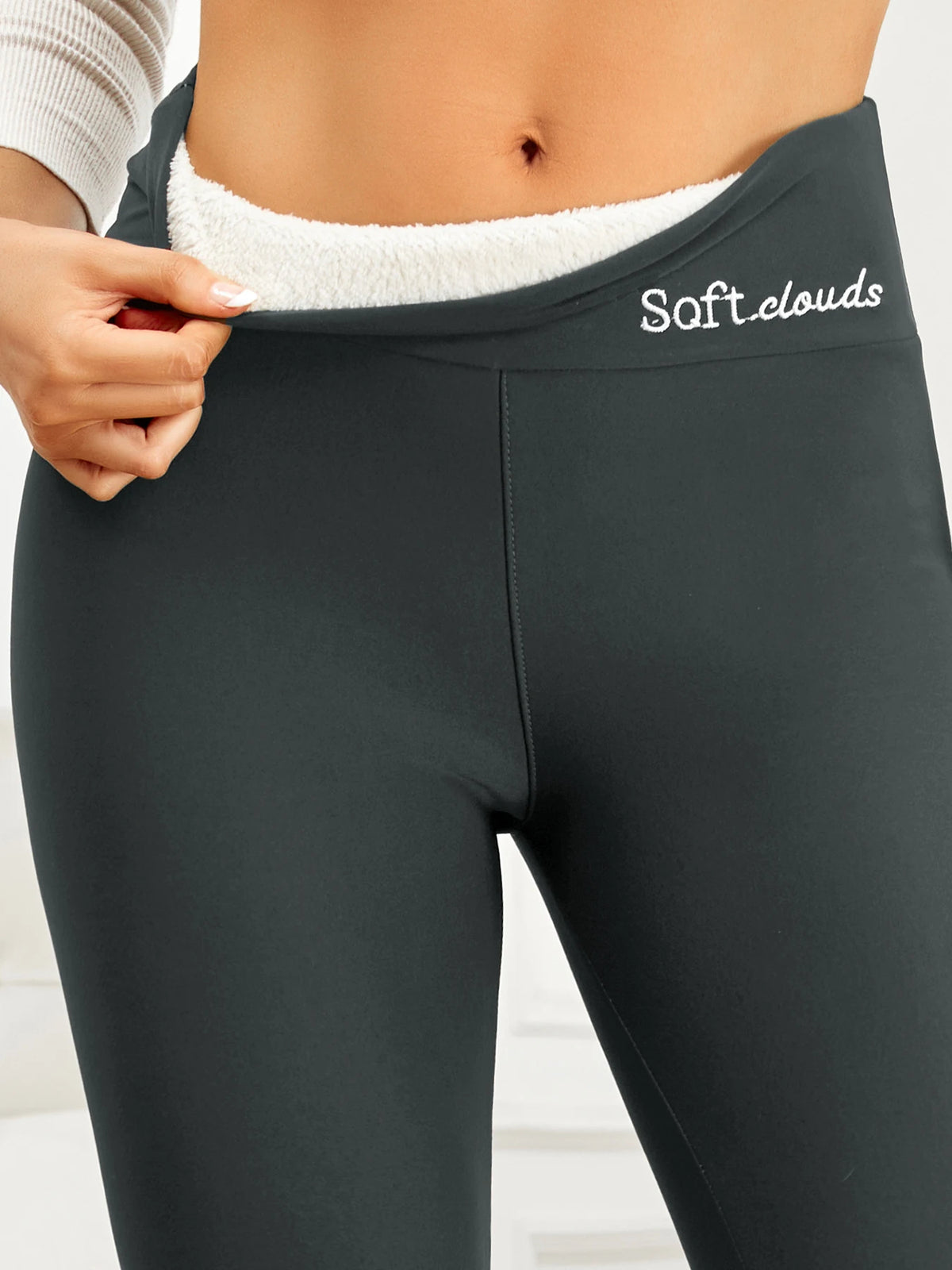 Women's High-Waisted Warm Winter Leggings