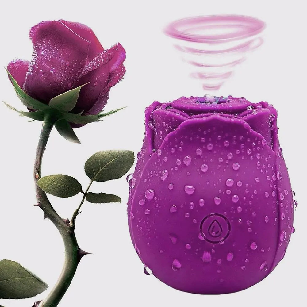 Sucking Vibrator Rose Sex Toy