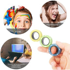 Magnetic Spinner Rings Fidget Set – 3PCS Gift Pack