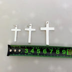 100% Solid S925 Sterling Silver Cross Pendant