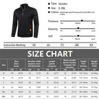 Men's Half-Zip Turtleneck Sweatshirt