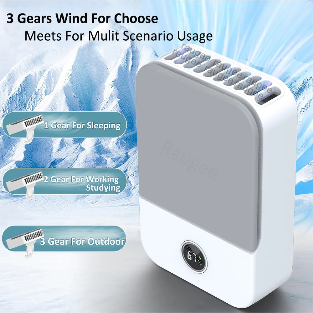 Portable Waist Fan Hanging Neck Fan