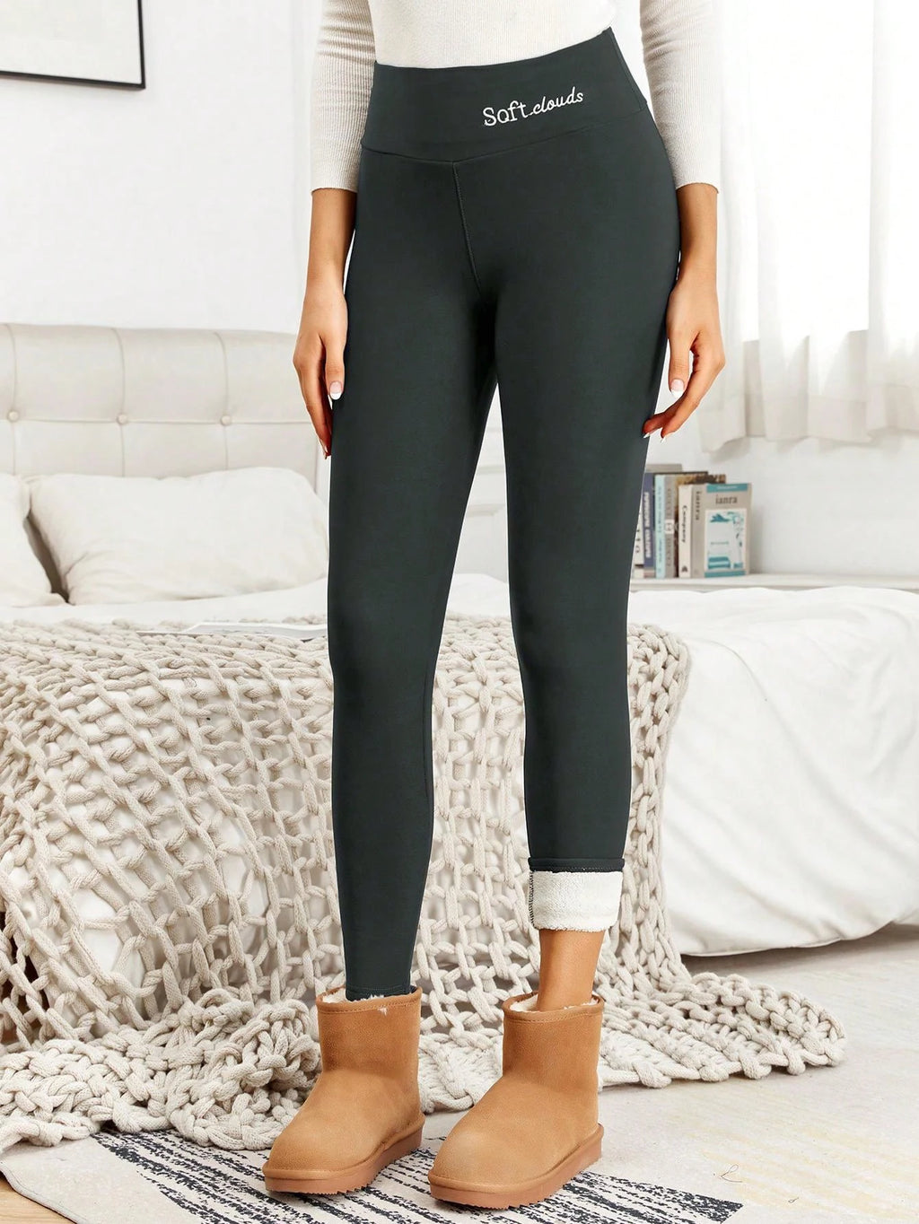 Women's High-Waisted Warm Winter Leggings