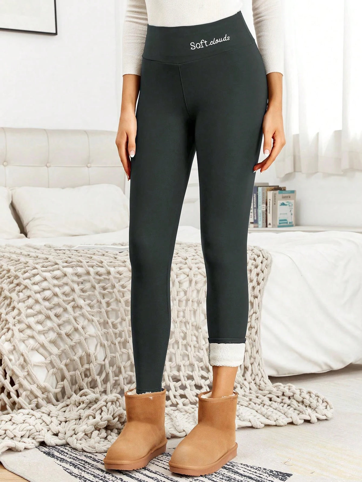 Women's High-Waisted Warm Winter Leggings