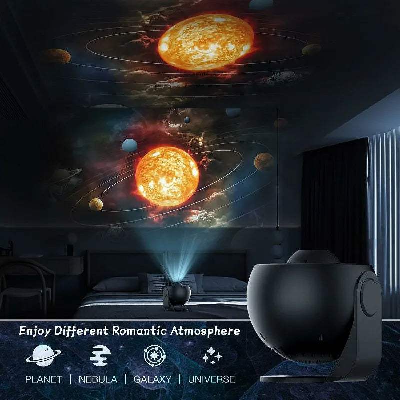 LED Night Light Galaxy Projector